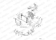 ENGINE | ENGINE, COOLING SYSTEM - R151DPD1AA/2D (700046)