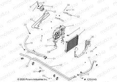 ENGINE | ENGINE, COOLING SYSTEM - R21RRJ99A9/B9 (C701145)