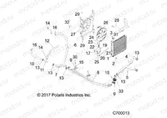 ENGINE | ENGINE, COOLING SYSTEM - R23MAE57DX (C700013)
