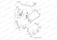 ENGINE | ENGINE, COOLING SYSTEM, RADIATOR - A20SXN85A8 (100589)