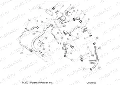 ENGINE | ENGINE, COOLING SYSTEM - S23TDL6KSA (601859)