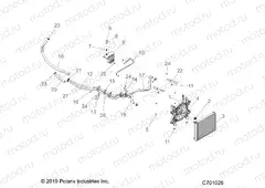 ENGINE | ENGINE, COOLING SYSTEM - Z20A5K87BG (C701026)