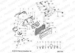 ENGINE | ENGINE, COOLING - T20AARGB ALL OPTIONS (500153C)