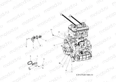 ENGINE | ENGINE, COOLING, THERMOSTAT and BYPASS - R15RUA87/E87/YAA/ZAC ALL OPTIONS (49RGRTHERMO13900XP)