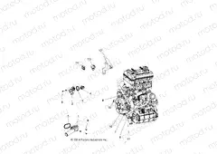 ENGINE | ENGINE, COOLING, THERMOSTAT and BYPASS - Z15VBA87AJ/LJ/E87AK/AM/AT/LT/AL/AV (49RGRTHERMO15RZR900)