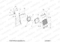 ENGINE | ENGINE, COOLING - Z20CHA57A2/E57AM (C701044-1)