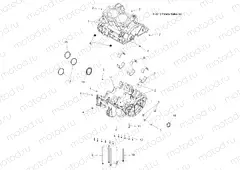 ENGINE | ENGINE, CRANKCASE - A15SXE85FI (49ATVCRANKCASE14SPXP850)