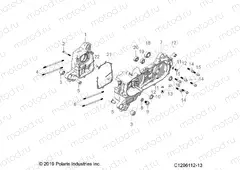 ENGINE | ENGINE, CRANKCASE - A23HBB07N3/N7 (C1206112-13)