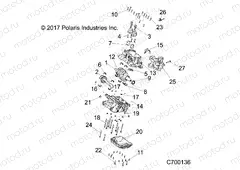 ENGINE | ENGINE, CRANKCASE AND CRANKSHAFT - G20G4P99AX/LX (C700136)