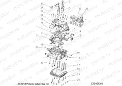 ENGINE | ENGINE, CRANKCASE AND CRANKSHAFT - Z20A4E99AH/BH/LH (C701083-6)