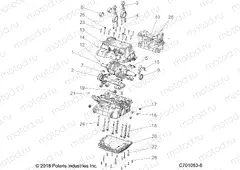 ENGINE | ENGINE, CRANKCASE AND CRANKSHAFT - Z20ASE99AH/LH/BH (C701083-6)