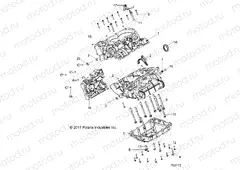 ENGINE | ENGINE, CRANKCASE - G20GAE99F2/EFS/BFM/BCM/SFS/SC2 (702172)