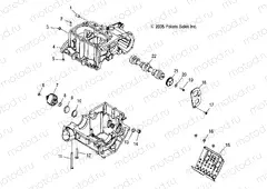 ENGINE | ENGINE, CRANKCASE - R07RH68AD/AG/AH/AK/AL/AO/AP/AW (4999202259920225D10)