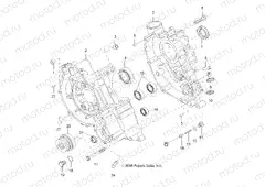 ENGINE | ENGINE, CRANKCASE - R12RH50AG/AH/AM/AR/AZ (49RGRCRANKCASE095004X4)
