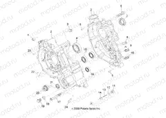 ENGINE | ENGINE, CRANKCASE - R13RH45AG (49RGRCRANKCASE10)
