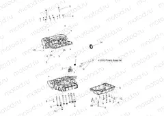 ENGINE | ENGINE, CRANKCASE - R15RUA87/E87/YAA/ZAC ALL OPTIONS (49RGRCRANKCASE13900XP)