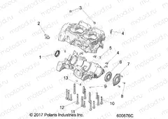 ENGINE | ENGINE, CRANKCASE - S20FJB8/FJE8/FJP8 ALL OPTIONS (600676C)