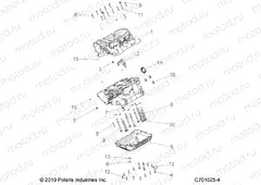 ENGINE | ENGINE, CRANKCASE - Z20A5K87BG (C701025-4)