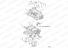 ENGINE | ENGINE, CRANKCASE - Z20N4E92AL/AR/BL/BR (701921)
