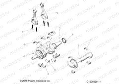 ENGINE | ENGINE, CRANKSHAFT AND BEARINGS - Z21R4F92AH/BH (C1205828-11)