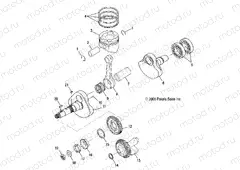 ENGINE | ENGINE, CRANKSHAFT and PISTON - A13MB46TH (4999200059920005D06)