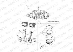 ENGINE | ENGINE, CRANKSHAFT and PISTON - A18SVS95CR/ER
