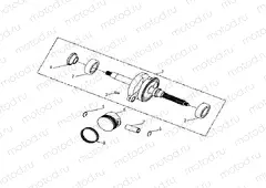 ENGINE | ENGINE, CRANKSHAFT and PISTON - A18YAK05B4/B6/N4/N6/A4/A6 (A00047)