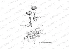 ENGINE | ENGINE, CRANKSHAFT and PISTON - R15RUA87/E87/YAA/ZAC ALL OPTIONS (49RGRPISTON11RZR875)