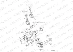 ENGINE | ENGINE, CRANKSHAFT - G20GAE99F2/EFS/BFM/BCM/SFS/SC2 (701105)