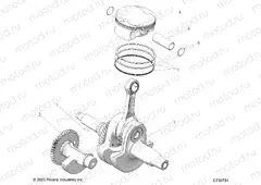 ENGINE | ENGINE, CRANKSHAFT, PISTON and BALANCE SHAFT - R23MAE57DX (C730731)