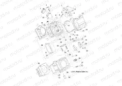 ENGINE | ENGINE, CYLINDER - A13MB46TH (49ATVCYLINDER12SP400)