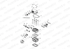 ENGINE | ENGINE, CYLINDER and CYLINDER HEAD - A05MH68AK/AN/AD (4999609960D09)