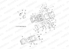 ENGINE | ENGINE, CYLINDER and HEAD - A13MH50FF/FJ/FU (49ATVCYLINDER12SP500F)