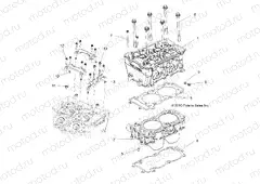 ENGINE | ENGINE, CYLINDER and HEAD - R15RUA87/E87/YAA/ZAC ALL OPTIONS (49RGRCYLINDER11RZR875)