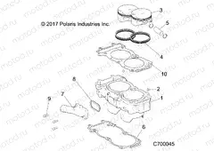 ENGINE | ENGINE, CYLINDER AND PISTON - R18RRE99FM/S99FM/SCM (C700045)