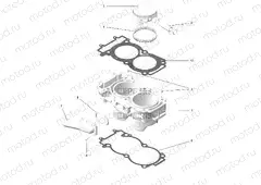 ENGINE | ENGINE, CYLINDER AND PISTON - Z15VDE99AT/AL/AV/AW/LP/EW/AO/AP/AZ/NV/NW/K99AA/AU (49RGRCYLINDER14RZR1000)