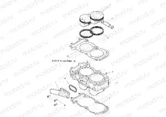 ENGINE | ENGINE, CYLINDER AND PISTON - Z15VFE99AT/AV/AP (49RGRCYLINDER14RZR1000)
