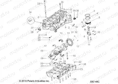 ENGINE | ENGINE, CYLINDER BLOCK AND RELATED - 1206169 (500148C)