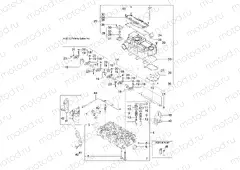 ENGINE | ENGINE, CYLINDER HEAD and BONNET - R13TH90DG (49RGRCYLINDERHD11DCREW)