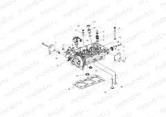 ENGINE | ENGINE, CYLINDER HEAD and PRECOMBUSTION CHAMBER - R16RVAD1A1 (49RGRCYLINDERHD15DSL)