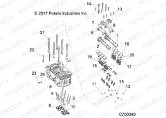 ENGINE | ENGINE, CYLINDER HEAD AND VALVES - R19RRU99/A/B (C700049)