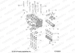 ENGINE | ENGINE, CYLINDER HEAD AND VALVES - R21T6U99AP/AG/BP/BG (C700600)