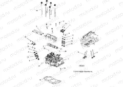 ENGINE | ENGINE, CYLINDER HEAD, CAM and VALVES - A20SXN85A8 (100601)