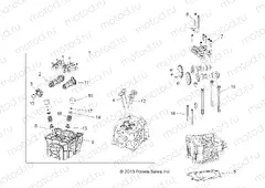 ENGINE | ENGINE, CYLINDER HEAD, CAMS and VALVES - A15DAA57EJ/EH/EEK (49RGRCYLINDERHD14570)