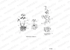 ENGINE | ENGINE, CYLINDER HEAD, CAMS and VALVES - R15RUA57AA/E57AC (701850)