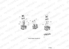 ENGINE | ENGINE, CYLINDER HEAD, CAMS and VALVES - R20MAA50B1/B7 (701364)