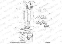 ENGINE | ENGINE, CYLINDER HEAD, CAMS and VALVES - R20MAE57D7 (C700899)
