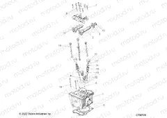 ENGINE | ENGINE, CYLINDER HEAD, CAMS and VALVES - R23MAE57DX (C730729)