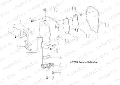 ENGINE | ENGINE, CYLINDER HEAD COVER - R13VA17AA/AB (49RGRCYLINDERHDCVR09RZR170)