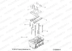 ENGINE | ENGINE, CYLINDER HEAD - Z21R4F92AH/BH (C1205828-3)